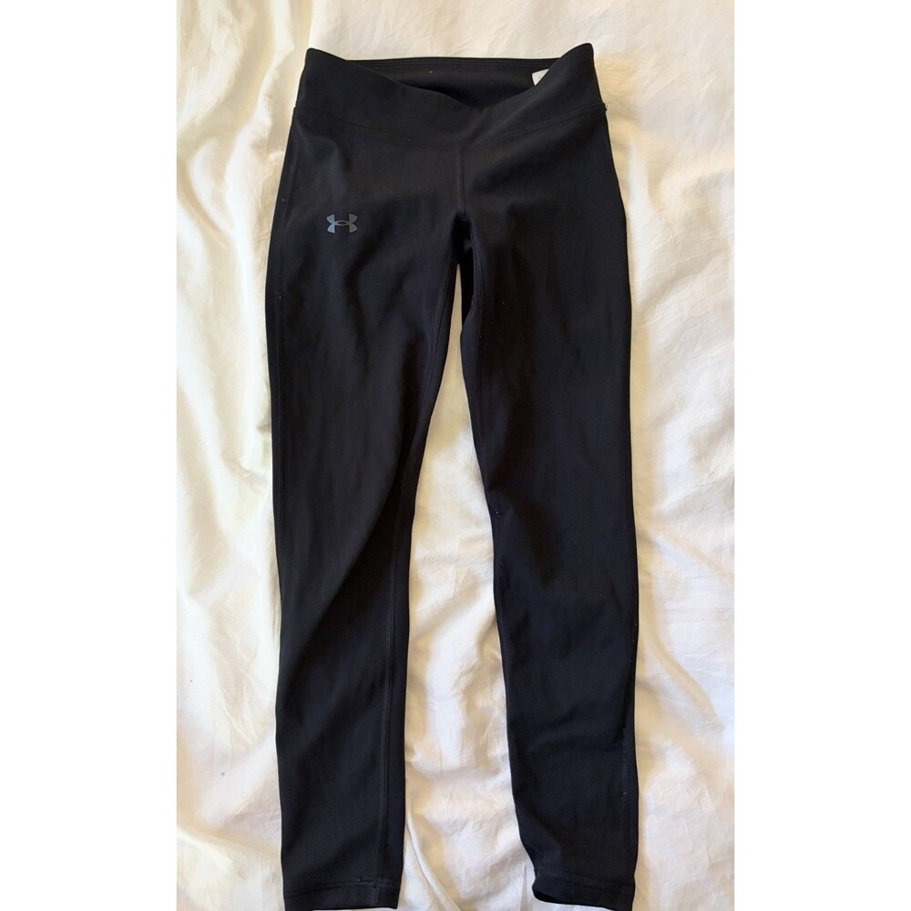 Under Armour Youth Black Leggings Small